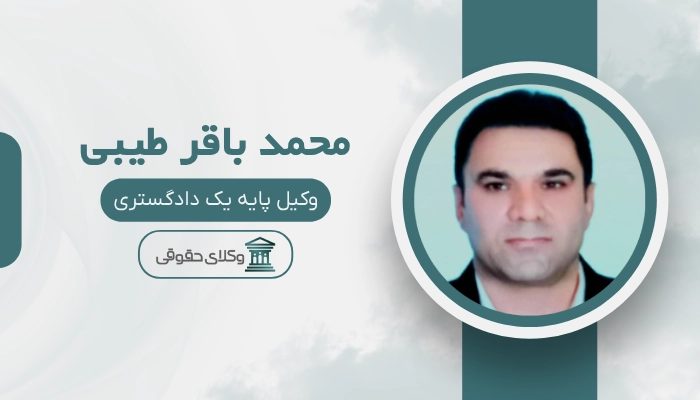 محمد باقر طیبی بهترین وکیل ساری