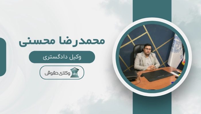 محمدرضا محسنی بهترین وکیل بیرجند