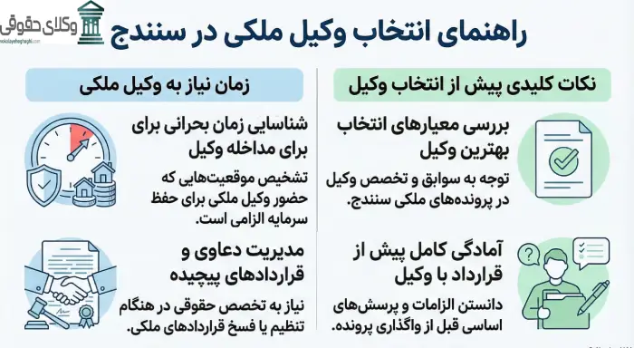 نکاتی مهم که پیش از انتخاب وکیل ملکی باید بدانید!