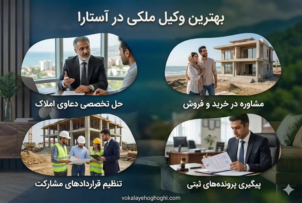 چند نکته در مورد انتخاب وکیل ملکی
