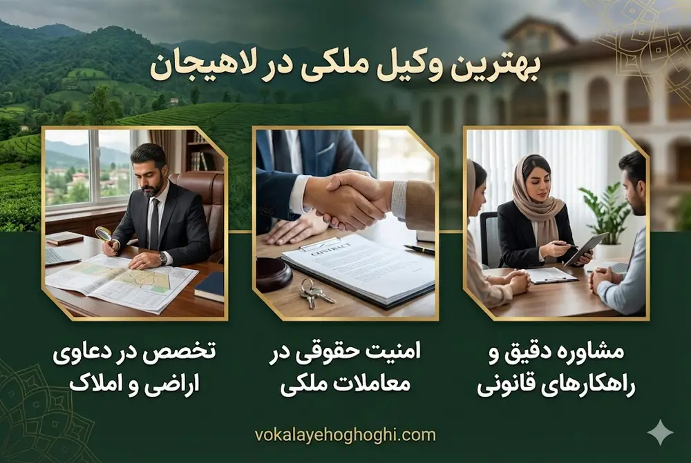 بهترین وکیل ملکی در لاهیجان 