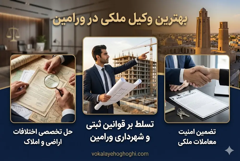 7 ویژگی بارز بهترین وکیل ملکی