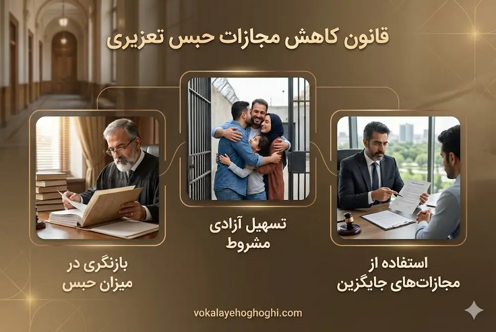 5 نکته مهم درباره حبس تعزیری