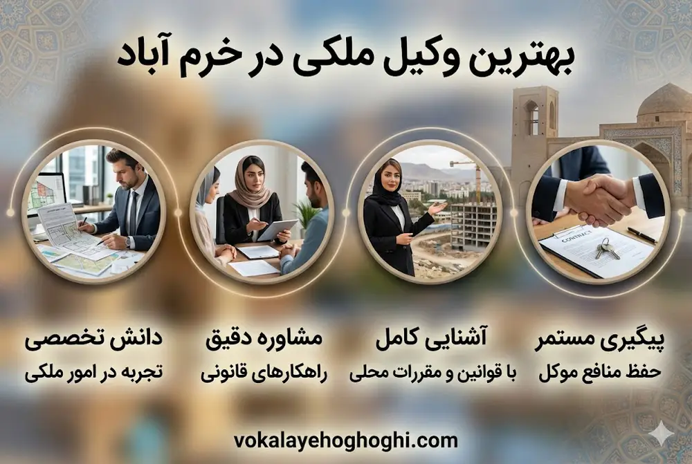 بهترین وکیل ملکی در خرم آباد
