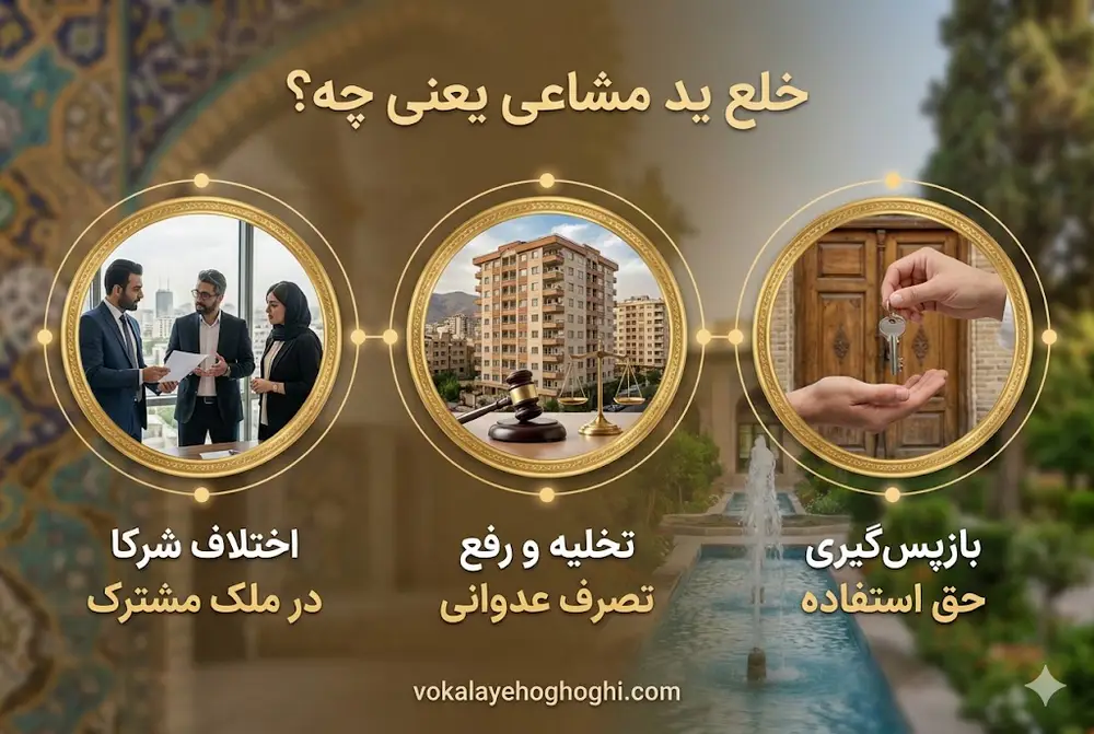 خلع ید مشاعی یعنی چه؟