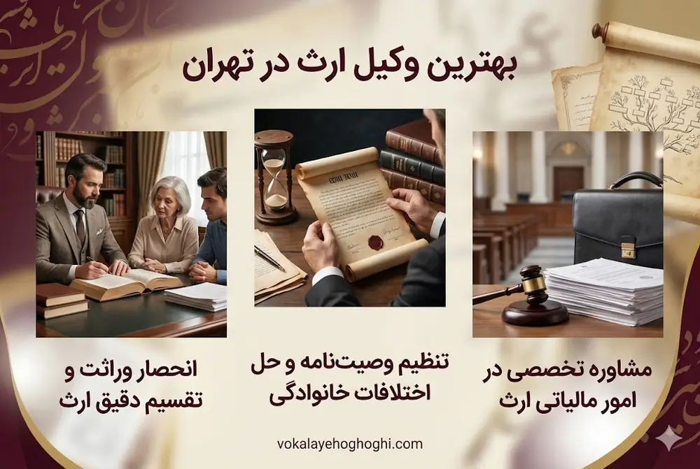 3 نکته طلایی در انتخاب وکیل ارث