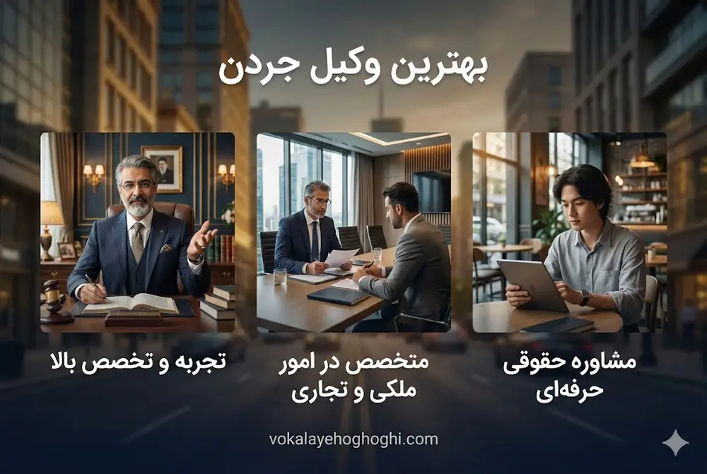 چطور یک وکیل خبره در جردن پیدا کنیم؟