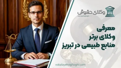 بهترین وکیل منابع طبیعی در تبریز