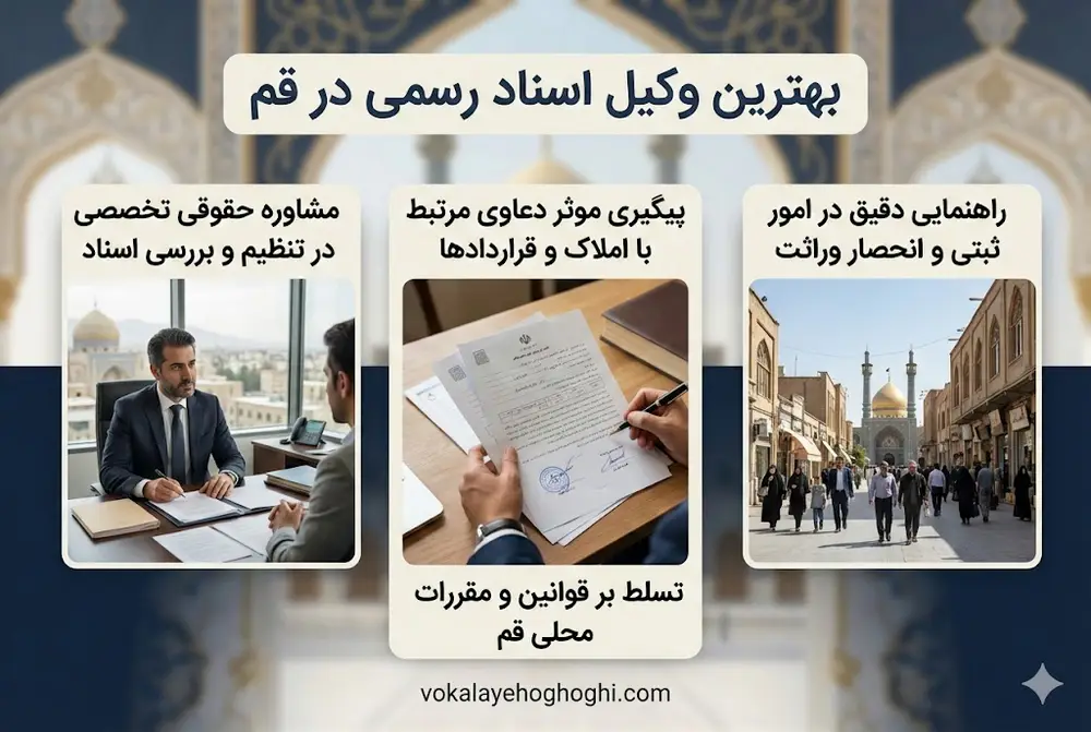 ویژگی های بهترین وکیل اسناد رسمی