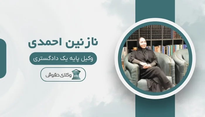 نازنین احمدی - بهترین وکیل پایه یک دادگستری در شیراز 