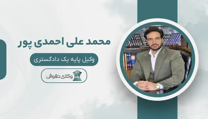 محمد علی احمدی پور بهترین وکیل طلاق در تهران