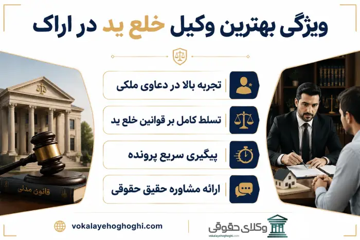 ویژگی های مهم وکیل خلع ید