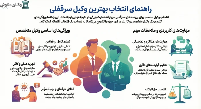 معرفی بهترین وکیل سرقفلی در کرمانشاه