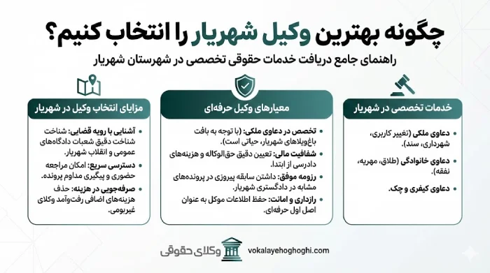 ویژگی های وکیل مجرب