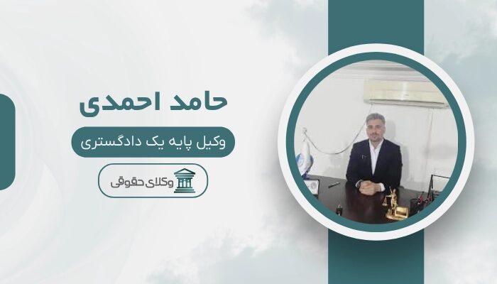 حامد احمدی بهترین وکیل کیفری در بندرعباس
