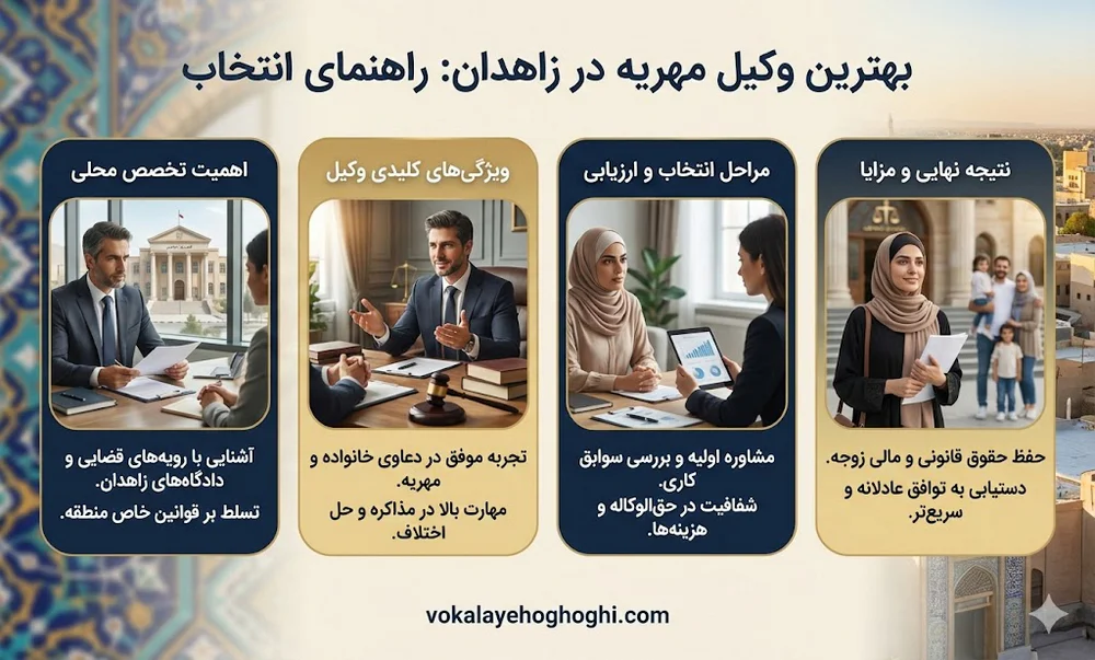 5 ویژگی مهم وکیل مهریه 