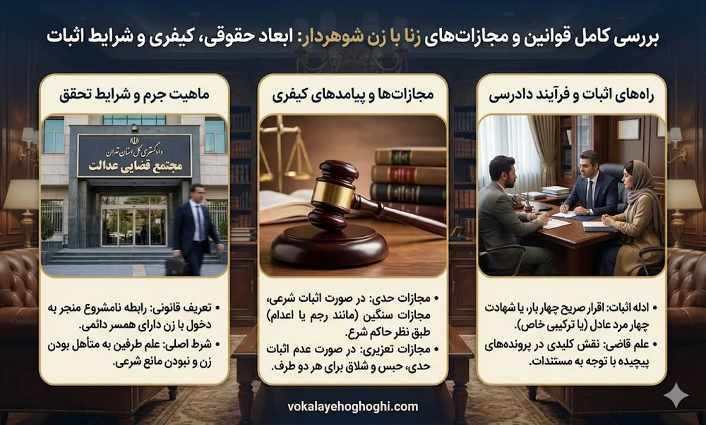 مفهوم زنا از دیدگاه حقوقی و شرعی