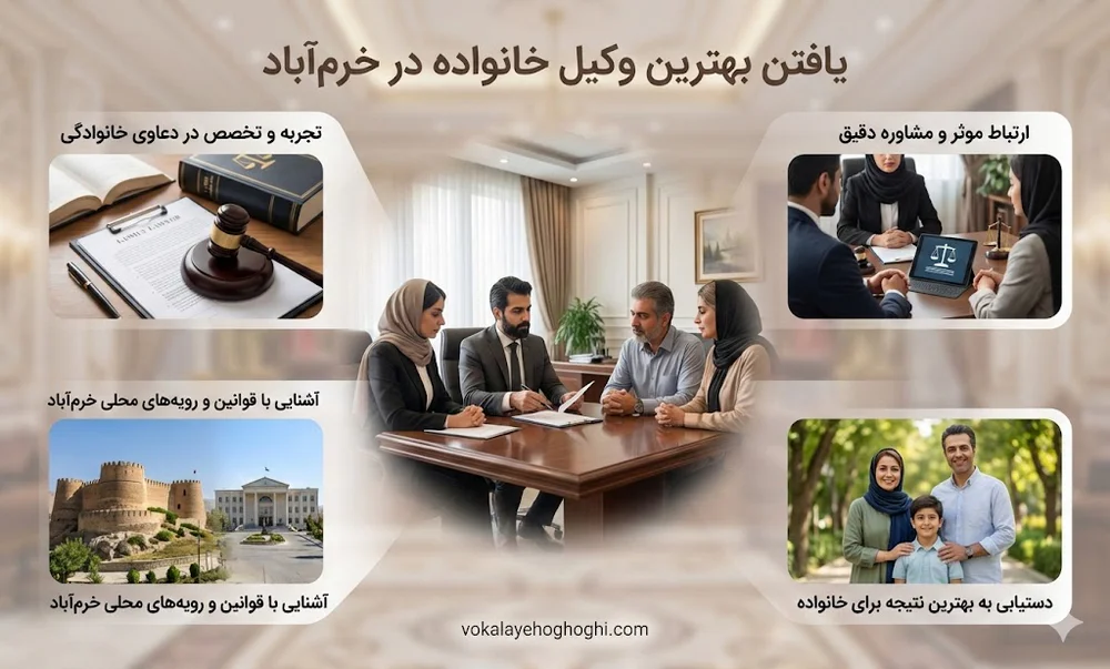 ویژگی های وکیل خانواده مجرب
