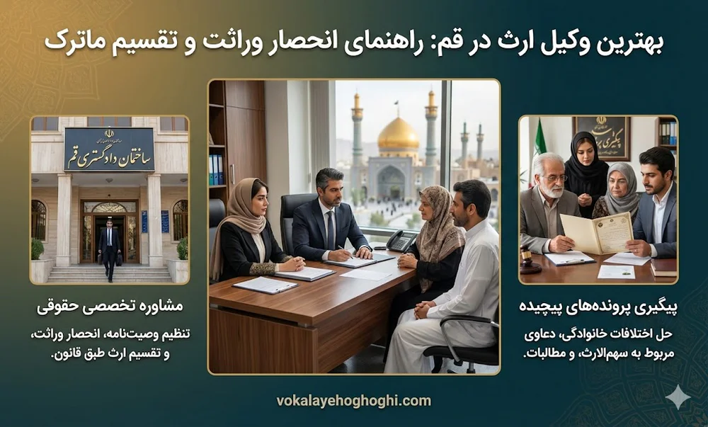 7 عامل برای تعیین حق الوکاله وکیل ارث