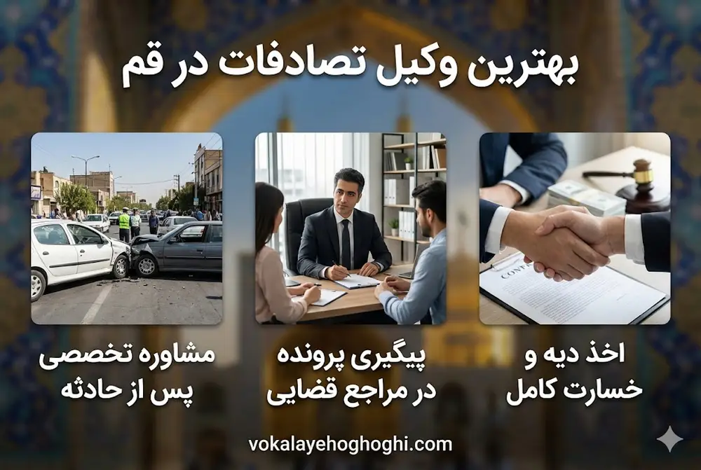 5 ترفند طلایی برای انتخاب وکیل تصادفات در قم