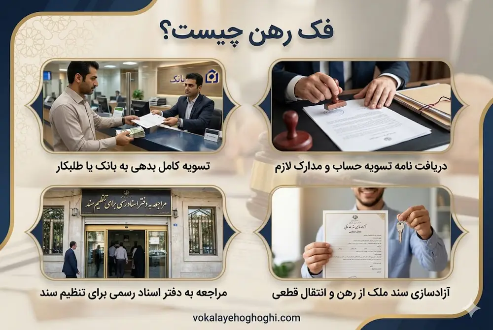 فک رهن چیست و چگونه قابل انجام است؟