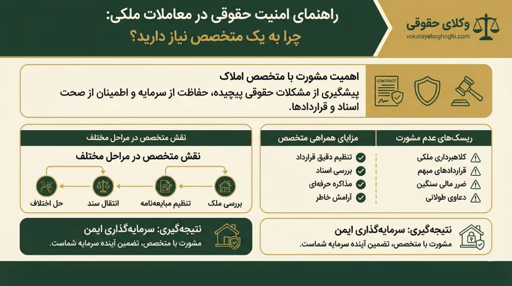 راهنمای انتخاب بهترین وکیل ملکی در شاهین شهر