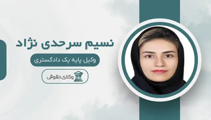 نسیم سرحدی نژاد بهترین وکیل بم