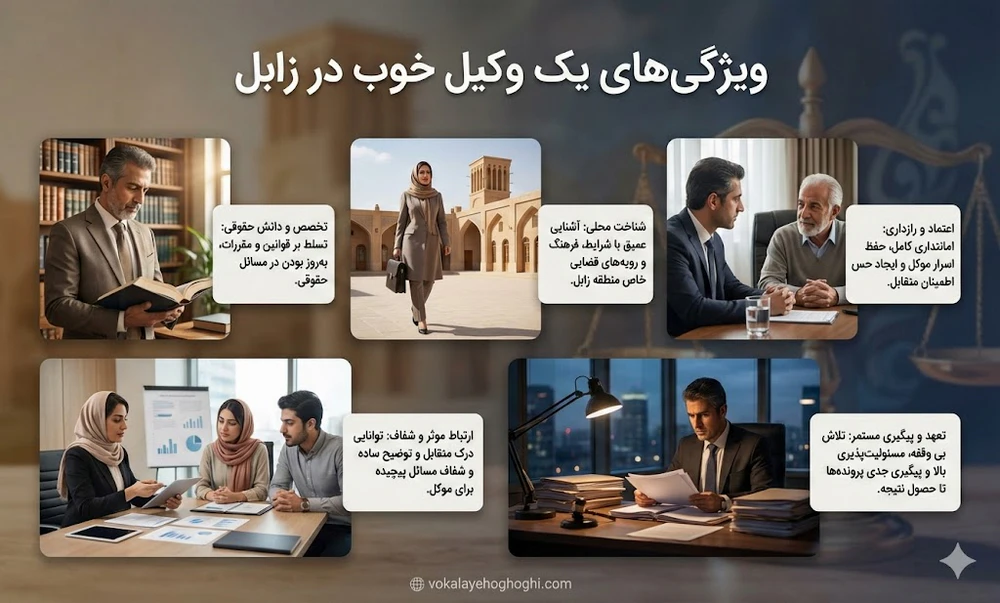 بهترین وکیل زابل 