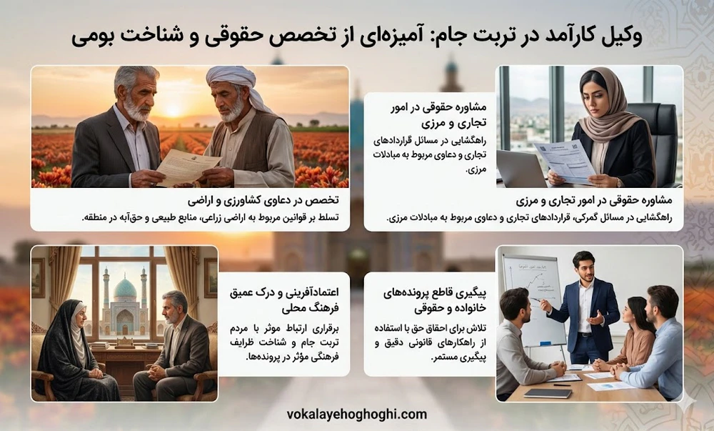 بهترین وکیل تربت جام 