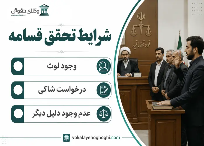 شرایط تحقق قسامه