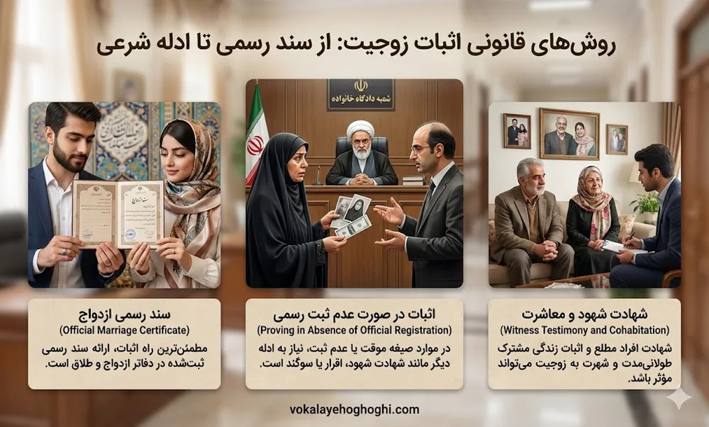 دادخواست طرح دعوی اثبات واقعه نکاح 