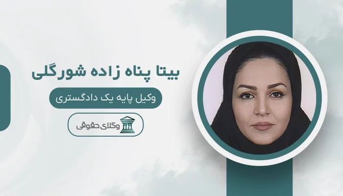 بیتا پناه زاده شورگلی - بهترین وکیل نقده