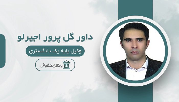 داور گل پرور اجیرلو - بهترین وکیل داوری در تهران