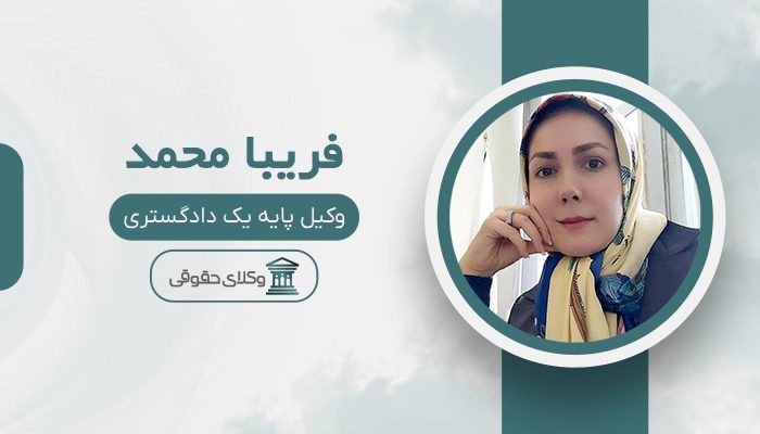 فریبا محمد - بهترین وکیل رابطه نامشروع در تهران