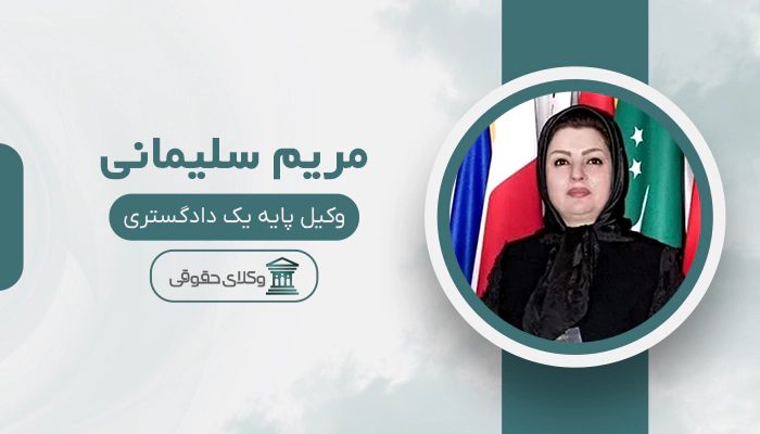 مریم سلیمانی - بهترین وکیل حقوق بین الملل در تهران