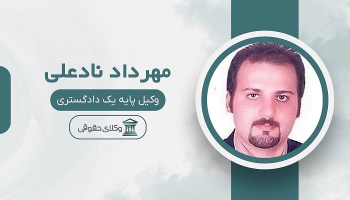مهرداد نادعلی - بهترین وکیل دیوان عدالت اداری در تهران