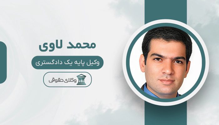محمد لاوی - بهترین وکیل بیمه در تهران