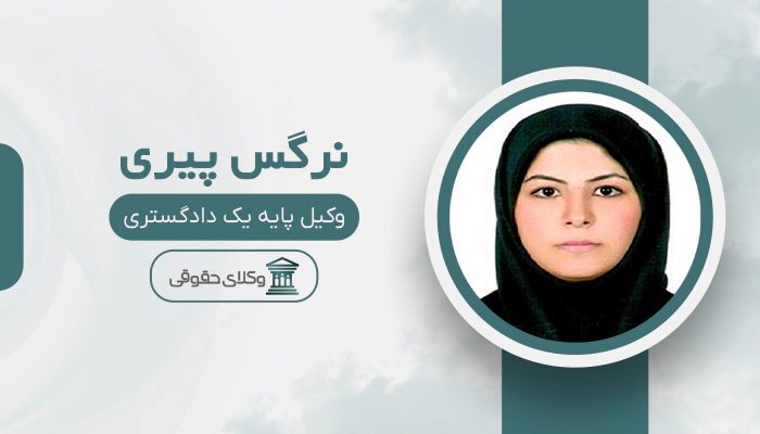 نرگس پیری- بهترین وکیل ثبتی در تهران