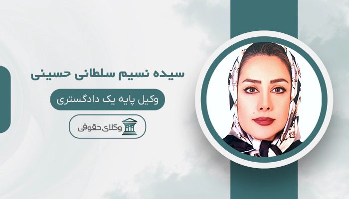 سیده نسیم سلطانی حسینی - بهترین وکیل داوری در تهران