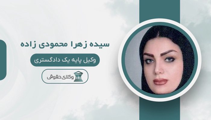 سیده زهرا محمودی زاده - بهترین وکیل کوهدشت