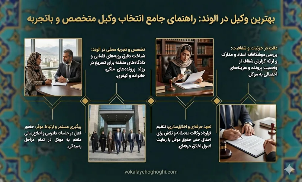 وکلای برتر الوند 