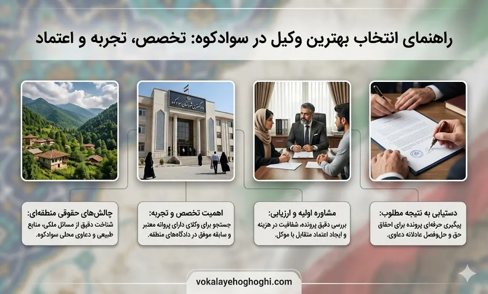 بهترین وکیل سوادکوه 