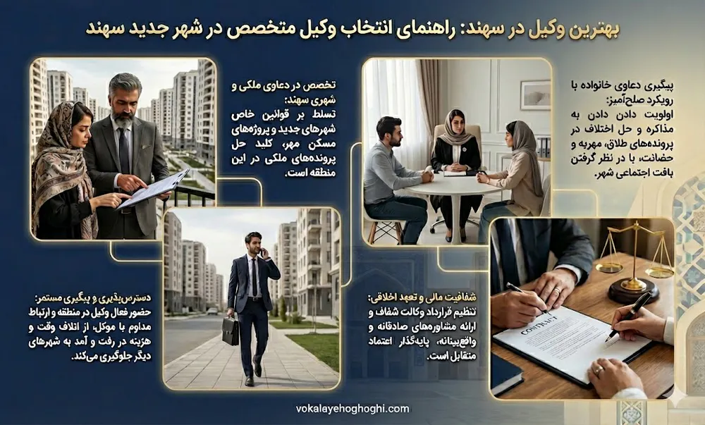 بهترین وکیل در سهند