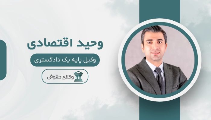 وحید اقتصادی بهترین وکیل گمرکی در تهران