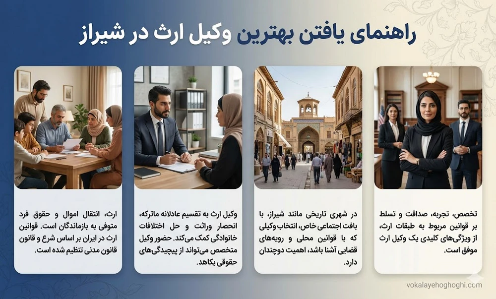 بهترین وکیل ارث در شیراز 