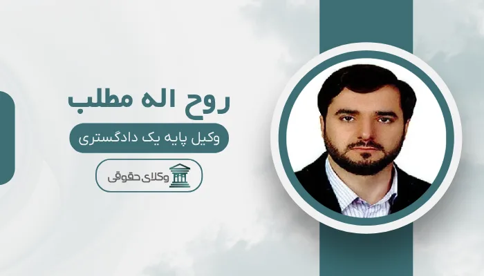 روح اله مطلب بهترین وکیل مالیاتی در ایران