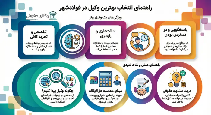 مسئولیت های وکلای برتر فولاد شهر در پرونده های حقوقی