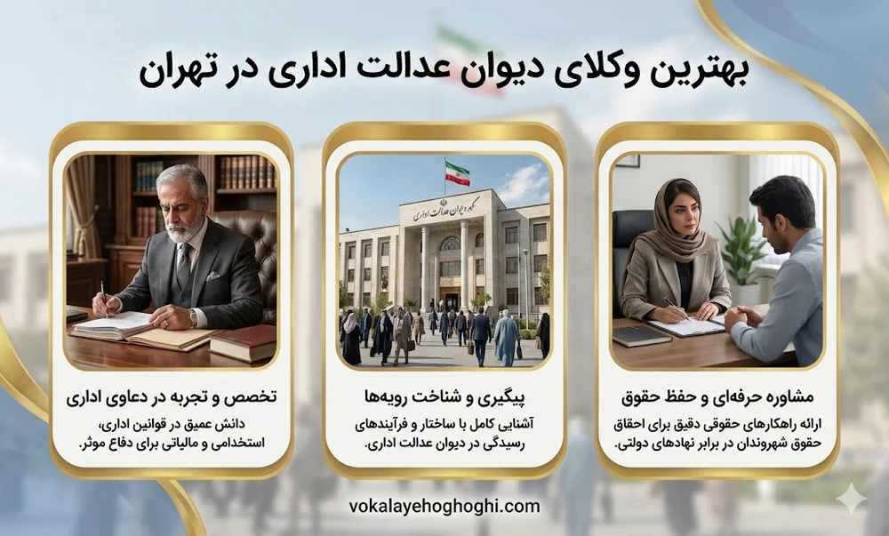 وکیل دیوان عدالت اداری در تهران