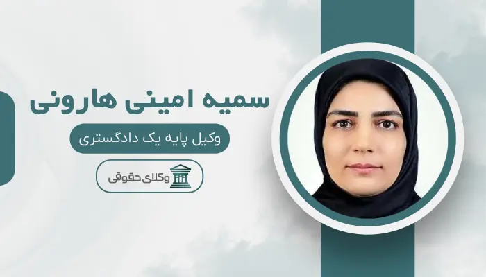 سمیه امینی هارونی بهترین وکیل زن در مرکز تهران
