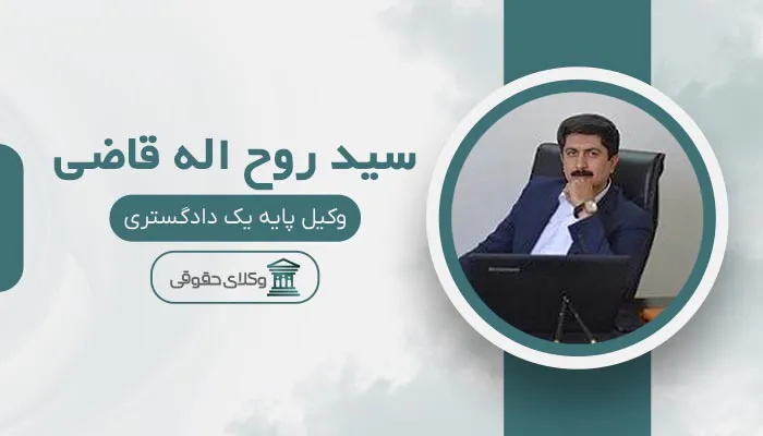 سید روح اله قاضی - بهترین وکیل باغستان